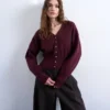 Tscompact strikk cardigan