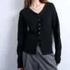 Tscompact strikk cardigan