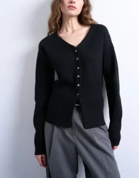 Tscompact strikk cardigan