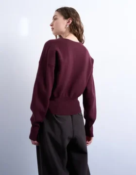 Tscompact strikk cardigan