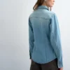Tseddy denimskjorte