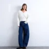 Tselodie Barrel Fit-Jeans
