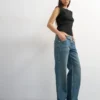 Tsember jeans med vanlig passform