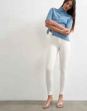 Tsjoni høyt liv, skinny fit-Jeans