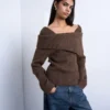 Tsjulie strikk top