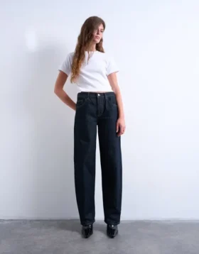Tslowrie jeans med lav midje og løs passform