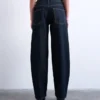 Tslowrie jeans med lav midje og løs passform