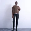 Tsmolly jeans med høy midje og «mom fit»