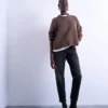 Tsmolly jeans med høy midje og «mom fit»