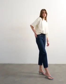 Tsrunway jeans med middels høy midje og rett passform