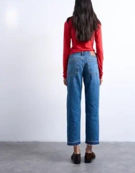 Tsrunway jeans med middels høy midje og rett passform