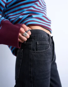 Tsrunway Mid Rise Straight Fit-Jeans