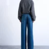 Tssofie-jeans med lav midje og normal passform