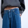 Tssofie-jeans med lav midje og normal passform