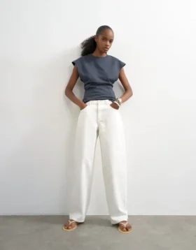 Tstilde jeans med lav midje og boyfriend-passform
