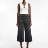 Tsvera High Rise Wide Fit – korte Jeans