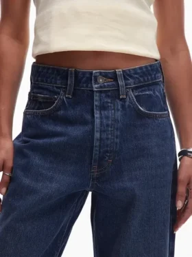 Tsyvonne jeans med høy midje og rett passform