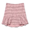 Vmadele kort shorts med høy midje
