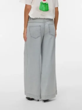 Vmaisa-jeans med middels høy midje og vid passform