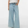 Vmaisa-jeans med middels høy midje og vid passform