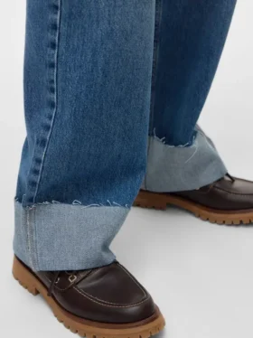 Vmallison-jeans med middels høy midje og rett passform