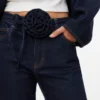 Vmallison-jeans med middels høy midje og rett passform
