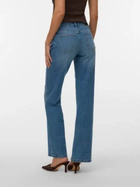 Vmasta jeans med lav midje og bootcut-passform