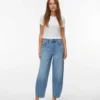 Vmbillie High Rise Barrel Fit-Jeans