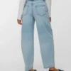 Vmbillie High Rise Barrel Fit-Jeans