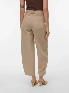 Vmbillie High Rise Barrel Fit-Jeans