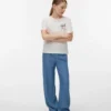 Vmbree-jeans med høy midje og vid passform