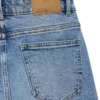 Vmbrenda høytaljede Mom Fit-Jeans til anklene
