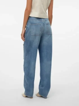 Vmbrooklyn Mid Rise Baggy Fit Jeans