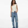 Vmbrooklyn Mid Rise Baggy Fit Jeans