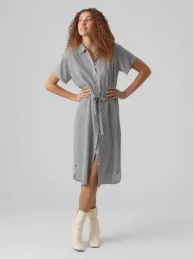 Vmbumpy lang kjole