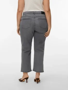 Vmcamara jeans med middels høy midje og rett passform