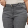 Vmcamara jeans med middels høy midje og rett passform