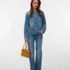 Vmcamilla denimskjorte