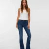 Vmcamille-jeans med lav midje og utvidet passform