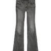 Vmcamille-jeans med lav midje og utvidet passform