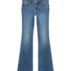 Vmcamille-jeans med lav midje og utvidet passform