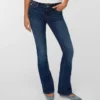 Vmcamille-jeans med lav midje og utvidet passform
