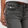 Vmcamille-jeans med lav midje og utvidet passform
