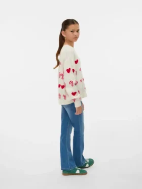 Vmcandyhearts strikket genser