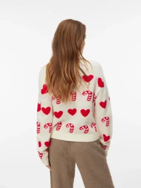 Vmcandyhearts strikket genser