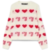 Vmcandyhearts strikket genser