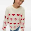 Vmcandyhearts strikket genser