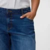 Vmcasta-jeans med middels høy midje og bootcut-passform