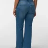 Vmcastra jeans med lav midje og utvidet passform