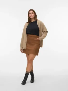 Vmcdonnadina kort skjørt med normal midje